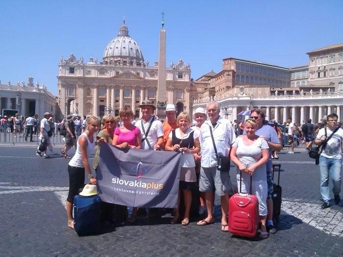 Naši cestujúci v Ríme