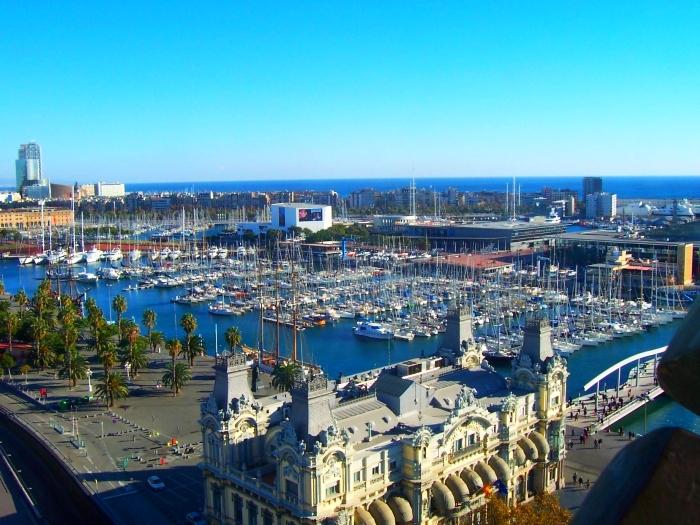 Prístav v Barcelone